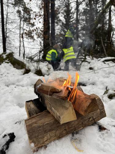 Bål på tur er topp!